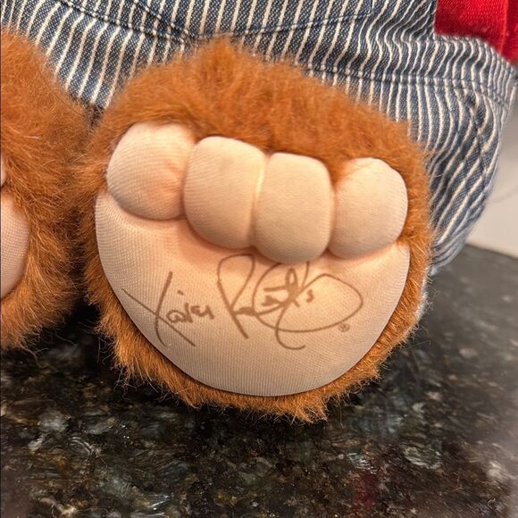 1985 Vintage Furskins Bubba Bear Plush Xavier Roberts Cabbage Patch Country - Picture 3 of 8